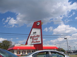 Restaurant KFC à Marietta en Georgie